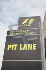 © Octane Photographic Ltd. 2011. European Formula1 GP, Friday 24th June 2011. Formula 1 paddock. General Atmosphere Digital Ref: 0086CB1D6187