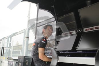 © Octane Photographic Ltd. 2011. European Formula1 GP, Friday 24th June 2011. Formula 1 paddock. Perdo de la Rosa - Vodafone McLaren Mercedes Digital Ref: 0085CB1D6217
