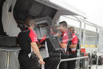 © Octane Photographic Ltd. 2011. European Formula1 GP, Friday 24th June 2011. Formula 1 paddock. F1 Pit Lane Atmosphere Digital Ref: 0086CB1D6709
