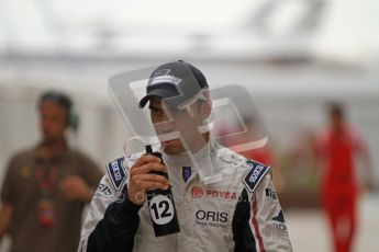 © Octane Photographic Ltd. 2011. European Formula1 GP, Friday 24th June 2011. Formula 1 paddock. Pastor Maldonado - AT&T Williams Digital Ref:  0086LW7D6002