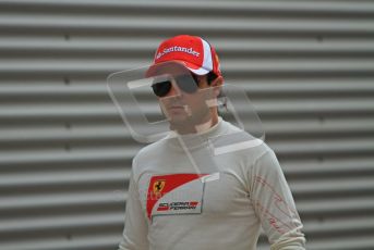 © Octane Photographic Ltd. 2011. European Formula1 GP, Friday 24th June 2011. Formula 1 paddock. Felipe Massa - Scuderia Ferrari Marlboro Digital Ref: 0086LW7D6039