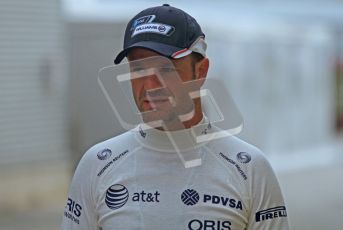 © Octane Photographic Ltd. 2011. European Formula1 GP, Friday 24th June 2011. Formula 1 paddock. Rubens Barrichello - AT&T Williams Digital Ref: 0086LW7D6086