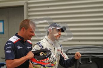 © Octane Photographic Ltd. 2011. European Formula1 GP, Friday 24th June 2011. Formula 1 paddock. Pastor Maldonado - AT&T Williams Digital Ref: 0086LW7D6162