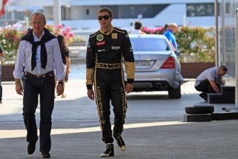 © Octane Photographic Ltd. 2011. European Formula1 GP, Friday 24th June 2011. Formula 1 paddock. Vitali Petrov. Digital Ref:  0086LW7D6216