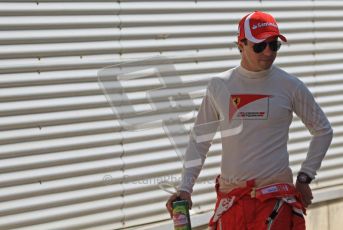 © Octane Photographic Ltd. 2011. European Formula1 GP, Saturday 25th June 2011. Formula 1 paddock. Felipe Massa - Scuderia Ferrari Marlboro Digital Ref:  0087LW7D6283