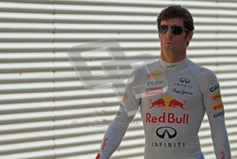 © Octane Photographic Ltd. 2011. European Formula1 GP, Saturday 25th June 2011. Formula 1 paddock. Mark Webber - Red Bull Racing Digital Ref:  0087LW7D6333