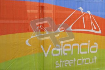 © Octane Photographic Ltd. 2011. European Formula1 GP, Saturday 25th June 2011. Formula 1 paddock. Valencia F1 Poster Digital Ref: 0087LW7D6376