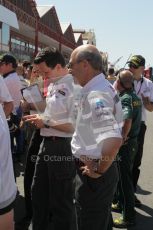 © Octane Photographic Ltd. 2011. European Formula1 GP, Sunday 26th June 2011. F1 Paddock Sunday. Peter Sauber - Sauber F1 Team Digital Ref: 0089CB1D9514