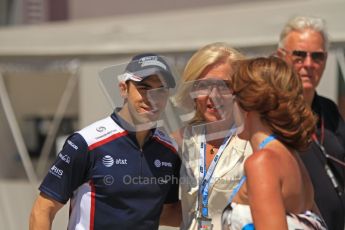 © Octane Photographic Ltd. 2011. European Formula1 GP, Sunday 26th June 2011. F1 Paddock Sunday. Pastor Maldonado - AT&T Williams Digital Ref: 0089LW7D6399