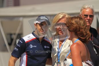 © Octane Photographic Ltd. 2011. European Formula1 GP, Sunday 26th June 2011. F1 Paddock Sunday. Pastor Maldonado - AT&T Williams Digital Ref:  0089LW7D6399