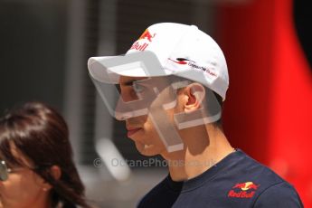 © Octane Photographic Ltd. 2011. European Formula1 GP, Sunday 26th June 2011. F1 Paddock Sunday. Sebastien Buemi - Scuderia Toro Rosso Digital Ref:  0089LW7D6447