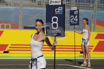 © Octane Photographic Ltd. 2011. European Formula1 GP, Sunday 26th June 2011. Christian Vietoris - Racing Engineering Grid Girl. GP2 Sunday race. Digital Ref: 0090CB1D8985