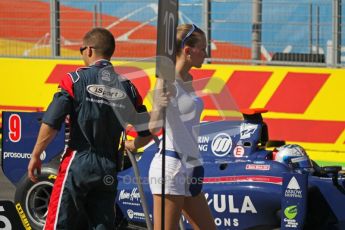 © Octane Photographic Ltd. 2011. European Formula1 GP, Sunday 26th June 2011. GP2 Sunday race. iSport Grid Girl. Digital Ref: 0090CB1D9091