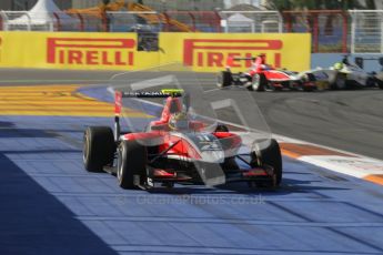 © Octane Photographic Ltd. 2011. European Formula1 GP, Sunday 26th June 2011. GP3 Sunday race. Rio Haryanto - Marussia Manor Racing. Digital Ref: 0091CB1D8