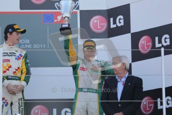 © Octane Photographic Ltd. 2011. European Formula1 GP, Sunday 26th June 2011. GP3 Sunday race, James Calado. Digital Ref: 0091CB1D8918
