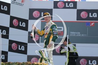 © Octane Photographic Ltd. 2011. European Formula1 GP, Sunday 26th June 2011. GP3 Sunday race. James Calado - Lotus ART. Digital Ref: 0091CB1D8958