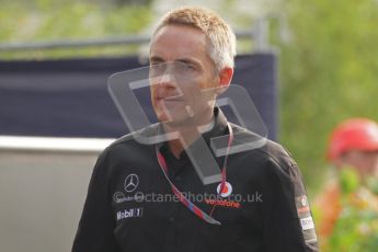 © Octane Photographic Ltd. 2011. Formula 1 World Championship – Italy – Monza – 11th September 2011t. Race Day in the Paddock. Martin Wishmarsh in the paddock on race morning. Digital Ref : 0193LW7D6353