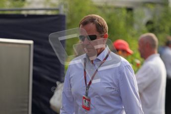 © Octane Photographic Ltd. 2011. Formula 1 World Championship – Italy – Monza – 11th September 2011. Race Day in the Paddock. Martin Brundle in the paddock before race. Digital Ref : 0193LW7D6459