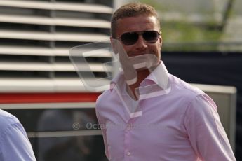 © Octane Photographic Ltd. 2011. Formula 1 World Championship – Italy – Monza – 11th September 2011. Race Day in the Paddock. David Coultard in the paddock before race. Digital Ref : 0193LW7D6465