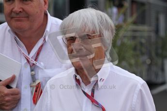 © Octane Photographic Ltd. 2011. Formula 1 World Championship – Italy – Monza – 11th September 2011. Race Day in the Paddock. Bernie Ecclestone, F1 Supremo in the paddock before the race. Digital Ref : 0193LW7D6530
