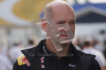 © Octane Photographic Ltd. 2011. Formula 1 World Championship – Italy – Monza – 11th September 2011. Race Day in the Paddock. Adrian Newey in the paddock this morning before the F1 race. Digital Ref : 0193LW7D6702