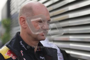 © Octane Photographic Ltd. 2011. Formula 1 World Championship – Italy – Monza – 11th September 2011. Race Day in the Paddock. Adrian Newey in the paddock this morning before the F1 race. Digital Ref : 0193LW7D6705