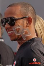 © Octane Photographic Ltd. 2011. Formula 1 World Championship – Italy – Monza – 11th September 2011. Race Day in the Paddock. Lewis Hamilton in the paddock. Digital Ref : 0193LW7D6724