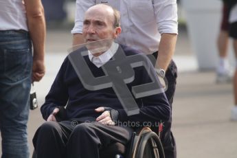 © Octane Photographic Ltd. 2011. Formula 1 World Championship – Italy – Monza – 11th September 2011. Race Day in the Paddock. Sir Frank Williams in the F1 paddock before race. Digital Ref : 0193LW7D6757