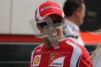 © Octane Photographic Ltd. 2011. Formula 1 World Championship – Italy – Monza – 11th September 2011. Race Day in the Paddock. Felipe Massa in the paddock before the race. Digital Ref : 0193LW7D6825