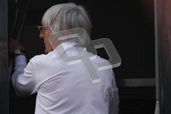 © Octane Photographic Ltd. 2011. Formula 1 World Championship – Italy – Monza – 11th September 2011. Race Day in the Paddock. Bernie Ecclestone, F1 Supremo going into his motorhome before the race. Digital Ref : 0193LW7D7017