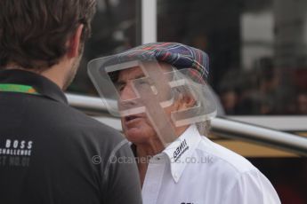 © Octane Photographic Ltd. 2011. Formula 1 World Championship – Italy – Monza – 11th September 2011. Race Day in the Paddock. Sir Jackie Stewart in the paddock before drivers parade. Digital Ref : 0193LW7D7200