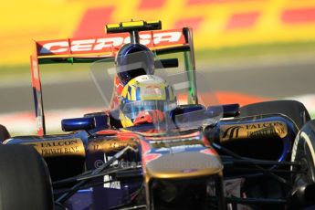 © Octane Photographic Ltd. 2011. Formula 1 World Championship – Italy – Monza – 9th September 2011 – Jaimie Alguersuari - Toro Rosso STR6, Free practice 1 – Digital Ref :  0173CB1D1633