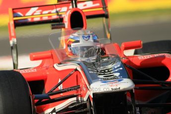 © Octane Photographic Ltd. 2011. Formula 1 World Championship – Italy – Monza – 9th September 2011 – Jerome d'Ambrosio - Virgin Marussia Racing VMR02,  Free practice 1 – Digital Ref : 0173CB1D1641