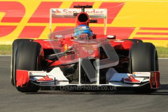 © Octane Photographic Ltd. 2011. Formula 1 World Championship – Italy – Monza – 9th September 2011 –   Fernando Alonso - Ferrari F150, Free practice 1 – Digital Ref :  0173CB1D1663