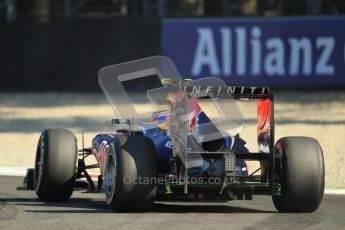 © Octane Photographic Ltd. 2011. Formula 1 World Championship – Italy – Monza – 9th September 2011 – Mark Webber, Red Bull Racing RB7 - Free practice 1 – Digital Ref : 0173CB1D1817