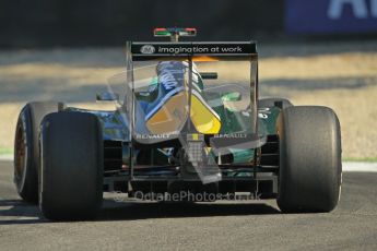 © Octane Photographic Ltd. 2011. Formula 1 World Championship – Italy – Monza – 9th September 2011 –Team Lotus TL128, Heikki Kovalainen - Free practice 1 – Digital Ref : 0173CB1D1821