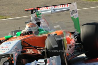 © Octane Photographic Ltd. 2011. Formula 1 World Championship – Italy – Monza – 9th September 2011 – Adrian Sutil, Force India VJM04 - Free practice 1 – Digital Ref :  0173CB1D1955
