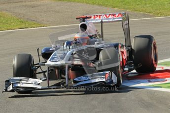 © Octane Photographic Ltd. 2011. Formula 1 World Championship – Italy – Monza – 9th September 2011 – Rubens Barrichello, Williams FW33 - Free practice 1 – Digital Ref : 0173CB1D1981