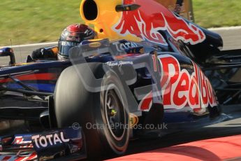 © Octane Photographic Ltd. 2011. Formula 1 World Championship – Italy – Monza – 9th September 2011 – Sebastian Vettel - Red Bull Racing RB7 - Free practice 1 – Digital Ref : 0173CB1D2040