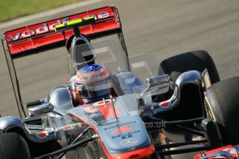 © Octane Photographic Ltd. 2011. Formula 1 World Championship – Italy – Monza – 9th September 2011 – Jenson Button - Vodafone McLaren Mercedes MP4/26, Free practice 1 – Digital Ref : 0173CB1D2083