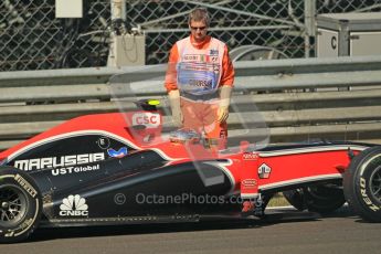 © Octane Photographic Ltd. 2011. Formula 1 World Championship – Italy – Monza – 9th September 2011 – Jerome d'Ambrosio - Virgin Marussia Racing VMR02,  Free practice 1 – Digital Ref :  0173CB1D2087