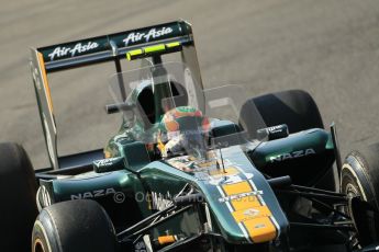 © Octane Photographic Ltd. 2011. Formula 1 World Championship – Italy – Monza – 9th September 2011 –  Karun Chandhock, Team Lotus TL128, Free practice 1 – Digital Ref :  0173CB1D2123