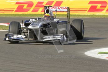 © Octane Photographic Ltd. 2011. Formula 1 World Championship – Italy – Monza – 9th September 2011 – Pastor Maldonado - Williams FW33, Free practice 1 – Digital Ref : 0173CB7D5765
