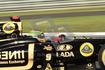 © Octane Photographic Ltd. 2011. Formula 1 World Championship – Italy – Monza – 9th September 2011 – Bruno Senna - Renault R31 - Free practice 1 – Digital Ref :  0173CB7D5804