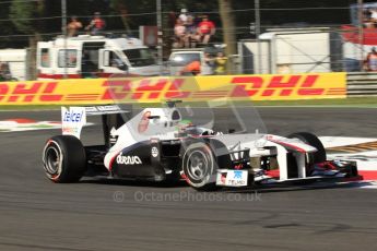 © Octane Photographic Ltd. 2011. Formula 1 World Championship – Italy – Monza – 9th September 2011 –  Sergio Perez, Sauber C30 - Free practice 1 – Digital Ref :  0173CB7D5828