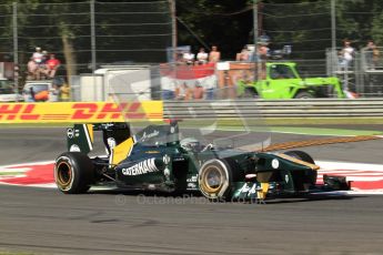 © Octane Photographic Ltd. 2011. Formula 1 World Championship – Italy – Monza – 9th September 2011 – Team Lotus TL128, Heikki Kovalainen - Free practice 1 – Digital Ref :  0173CB7D5850