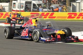 © Octane Photographic Ltd. 2011. Formula 1 World Championship – Italy – Monza – 9th September 2011 – Sebastian Vettel - Red Bull Racing RB7 - Free practice 1 – Digital Ref : 0173CB7D5911