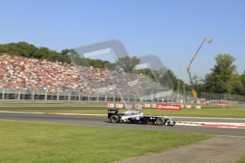 © Octane Photographic Ltd. 2011. Formula 1 World Championship – Italy – Monza – 9th September 2011 –  Rubens Barrichello, Williams FW33 - Free practice 1 – Digital Ref :  0173CB7D5932