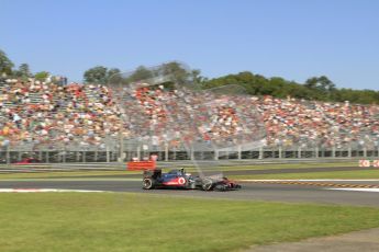 © Octane Photographic Ltd. 2011. Formula 1 World Championship – Italy – Monza – 9th September 2011 – Jenson Button - Vodafone McLaren Mercedes MP4/26, Free practice 1 – Digital Ref : 0173CB7D5942