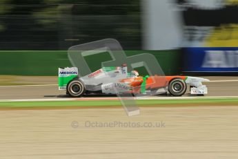 © Octane Photographic Ltd. 2011. Formula 1 World Championship – Italy – Monza – 9th September 2011 – Free practice 2, Force India VJM04 - Paul di Resta – Digital Ref : 0174CB1D2298